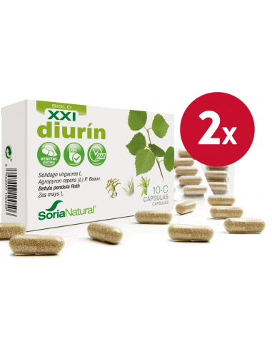 Pack de 2 uds Diurin 30 capsulas de Soria Natural