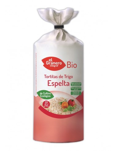 Tortitas De Trigo Espelta Bio, 108 G de El Granero Integral