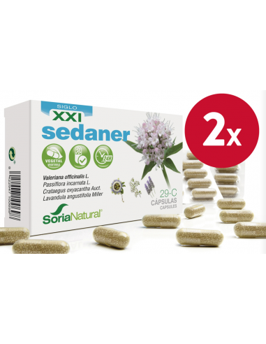 Pack de 2 uds  Sedaner 30 capsulas de Soria Natural