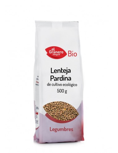 Lenteja Pardina Bio, 500 G + 20% Gratis de El Granero Integral