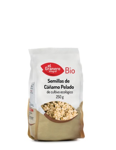 Semillas De Cañamo Pelado Bio, 250 G de El Granero Integral