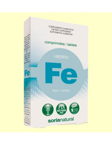 Pack de 2 ud Retard Hierro 32 Comprimidos de Soria Natural