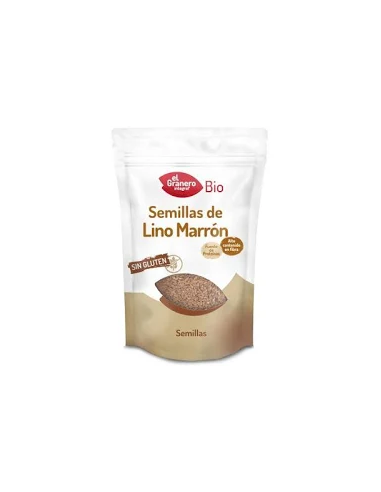 Semillas De Lino Marron Bio, 400 G de El Granero Integral