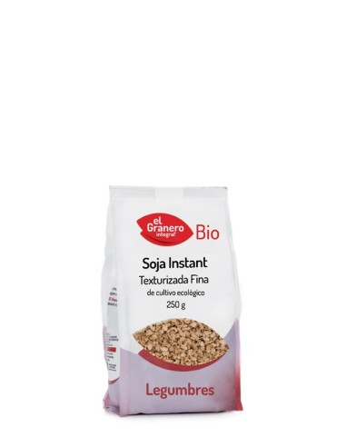 Soja Texturizada Fina Instant Bio, 250 G de El Granero Integral