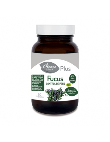 Fucus, 30 Cap, 510 Mg Nueva Fórmula de El Granero Integral