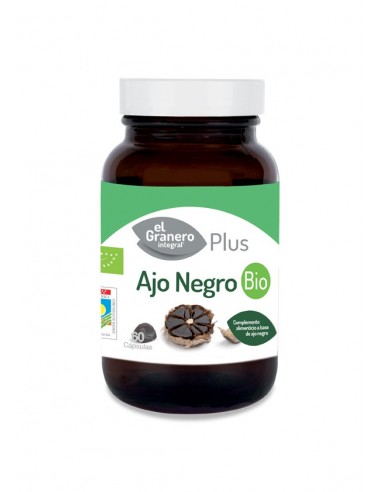 Ajo Negro Bio, 60 Cap, 480 Mg de El Granero Integral