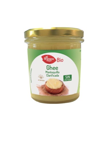 Ghee Mantequilla Clarificada Ayurvedica Bio, 340 Ml de El Granero Integral