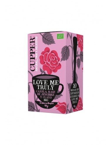 Love Me Truly Chai Infusion 20  Bolsitas. Bio Cupper