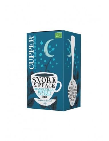 Snore Peace Infusion 20  Bolsitas. Bio Cupper