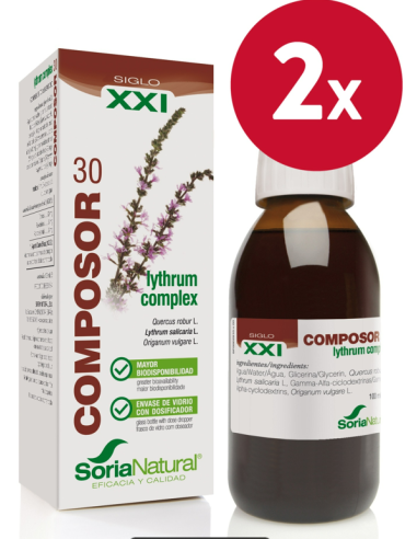 Pack de 2 ud Composor 30 Lythrum Complex Xxi 100Ml. de Soria Natural