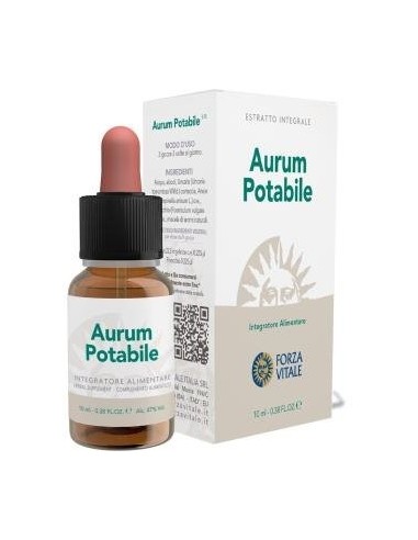 Aurum Potable (Oro) Metal Espagirico 10Ml. de Forza Vitale