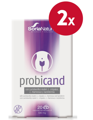 Pack de 2 ud Probicand 20Cap. de Soria Natural