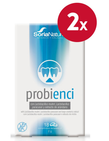 Pack de 2 ud Probienci 18 Comprimidos de Soria Natural