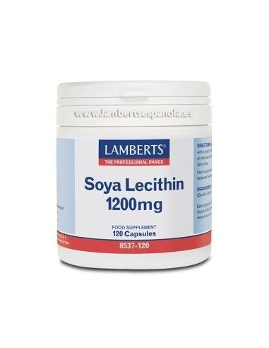 Pack de 2ud Lecitina De Soja 1200 Mg. 120 Cap. de Lamberts