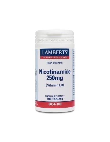 Pack de 2ud Nicotinamida 250 Mg. 100  Comprimidos de Lambert