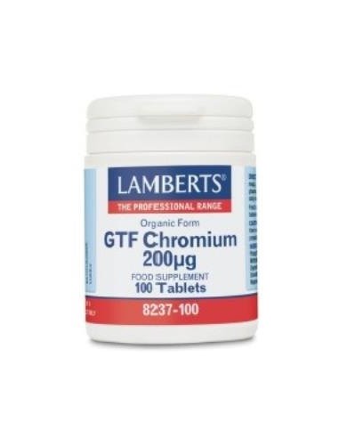 Pack de 2ud Cromo Gtf 200 Mcg. 100 Cap. de Lamberts