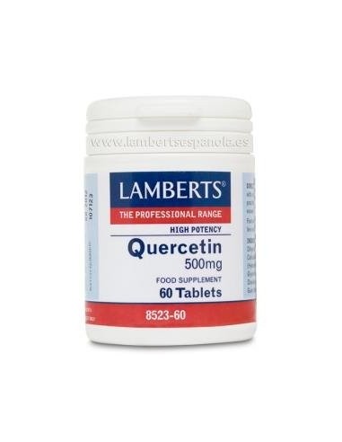 Pack de 2ud Quercitina 500Mg. 60 Comprimidos de Lamberts