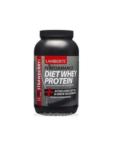 Pack de 2ud Diet Whey Protein Sabor Fresa 1Kg. de Lamberts