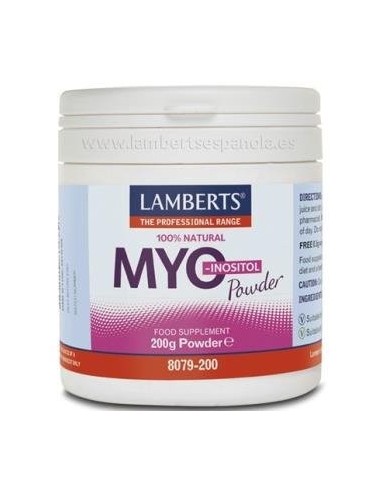 Pack de 2ud Myo Inositol Polvo 200Gr. de Lamberts