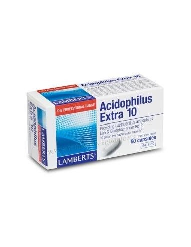 Pack de 2ud Acidofilus Extra 10 60Cap. de Lamberts