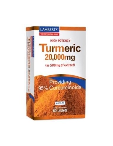 Pack de 2ud Curcuma 20.000Mg. (95% De Curcumina) 60 Comprimi