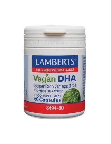 Pack de 2ud Dha Vegano 60Cap. de Lamberts