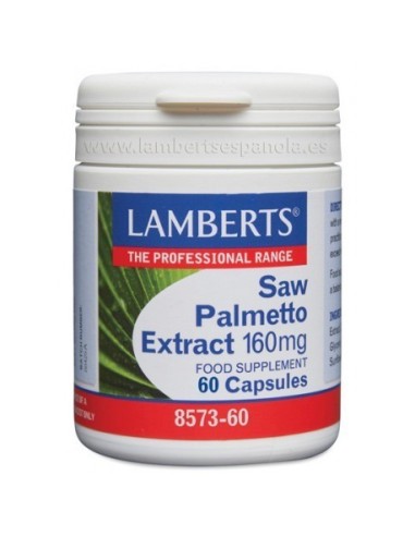 Pack de 2ud Extracto De Saw Palmetto 160Mg. 60Cap. de Lamber