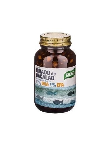 Aceite De Higado De Bacalao 120 Perlas Santiveri