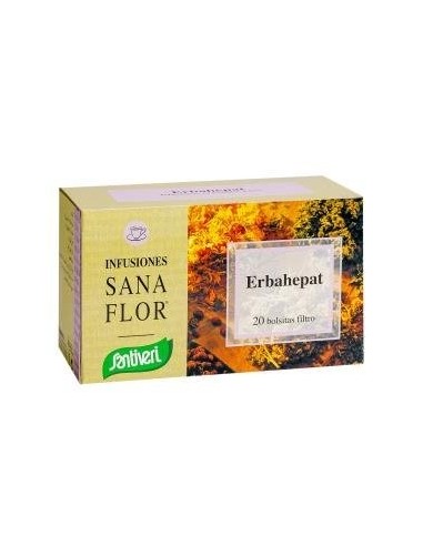 Sanaflor Erbahepat Infusion 20 Unidades Santiveri