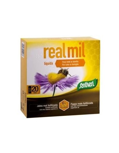 Realmil Liquida 20 Viales Santiveri