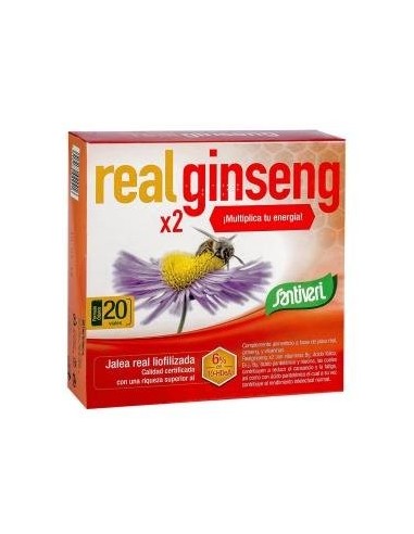 Realginseng 2 X 20 Viales Santiveri