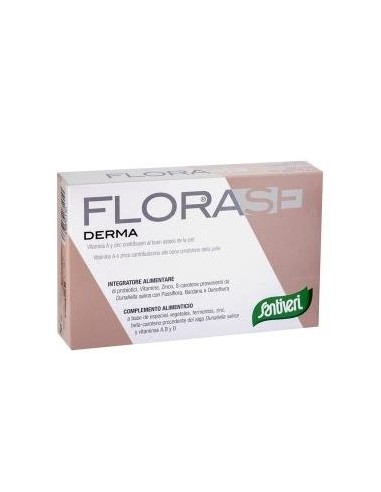 Florase Derma 40 Cápsulas  Santiveri