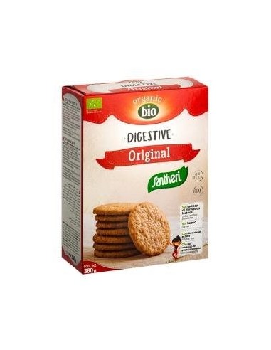 Galletas Digestive Origlnal  2 Paquetes 360 Gramos Bio Santiveri