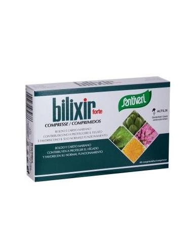 Bilixir Forte 40 Comprimidos Santiveri