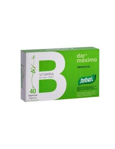 Vitaminas Bio Complex B Plus 40Cap. de Santiveri