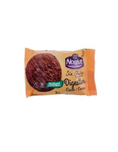 Noglut Galletas Digestive Cacao 25Gr Santiveri