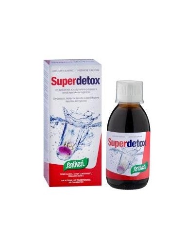 Superdetox Jarabe 240 Mililitros Santiveri