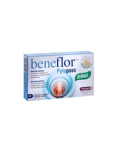 Beneflor Pylopass 40 Cápsulas  Santiveri