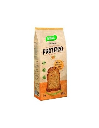 Pan Tostado Proteico 240 Gramos Vegan Santiveri