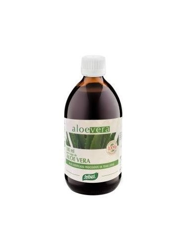 Jugo De Aloe Vera 500 Mililitros Santiveri