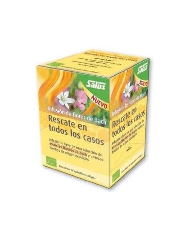 Infusion Flores Bach Rescate 15S Sobres de Salus