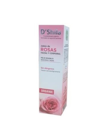 Jabon De Rosas Facial Y Corporal 250 Mililitros Dshila