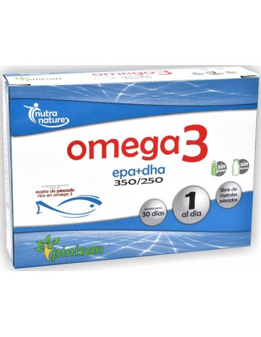 Omega 3, 30 Perlas de Pinisan