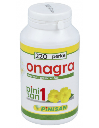 Perlas Onagra, 220 Perlas -500 Mg de Pinisan