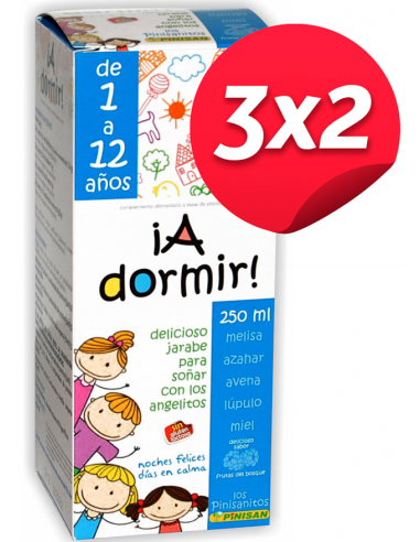 Pack 3x2 A Dormir Pinisanitos Jarabe 250Ml. de Pinisan