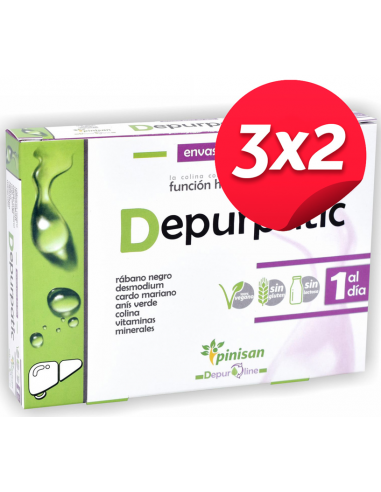 Pack 3x2 Depurpatic 30Cap. de Pinisan