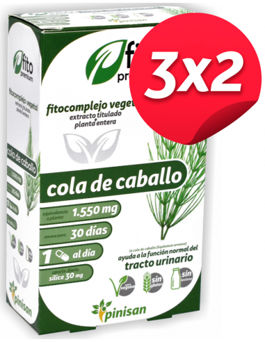 Pack 3x2 Fito Premium Cola De Caballo 30Cap. de Pinisan