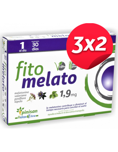 Pack 3x2 Fitomelato 30Cap. de Pinisan