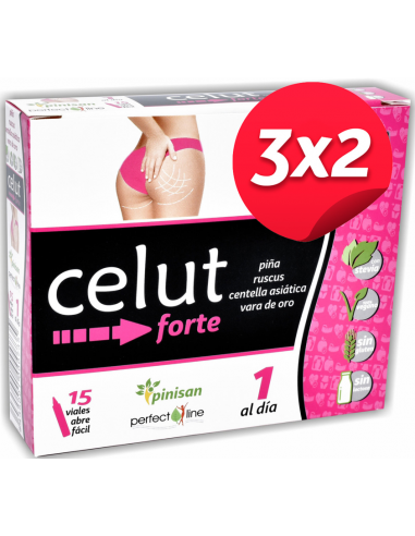 Pack 3x2 Perfect Line Celut 15Viales de Pinisan