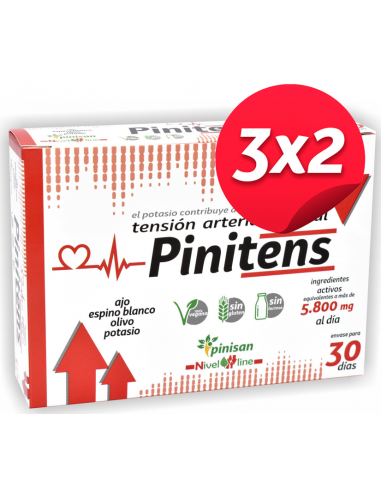 Pack 3x2 Pinitens 60Cap. de Pinisan